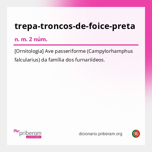 Significado de trepa-troncos-de-foice-preta