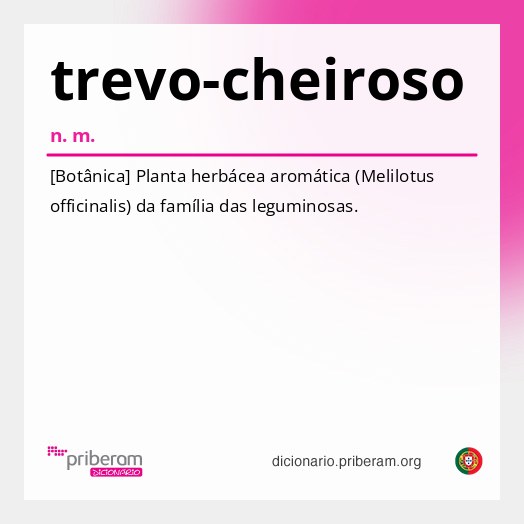 Significado de trevo-cheiroso