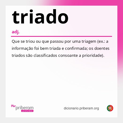 Significado de triado