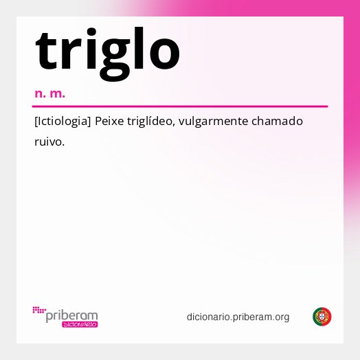 Significado de triglo