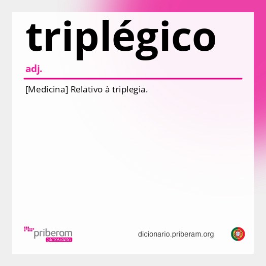Significado de triplégico