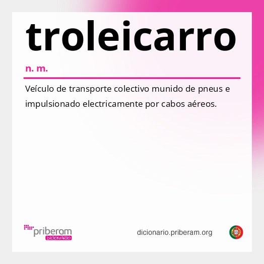Significado de troleicarro