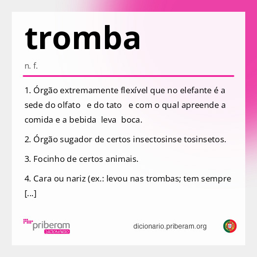 Significado de tromba