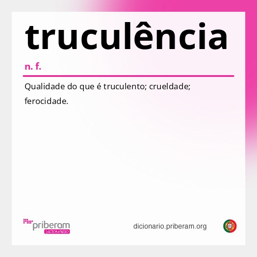 Significado de truculência