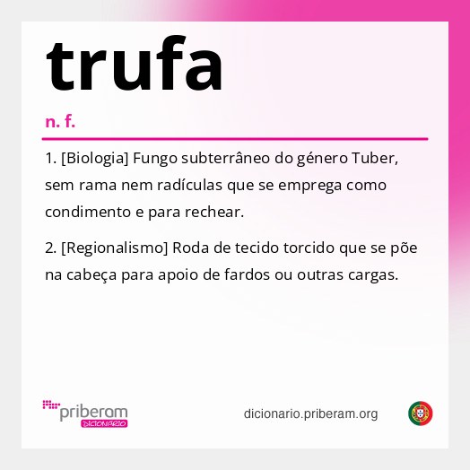 Significado de trufa