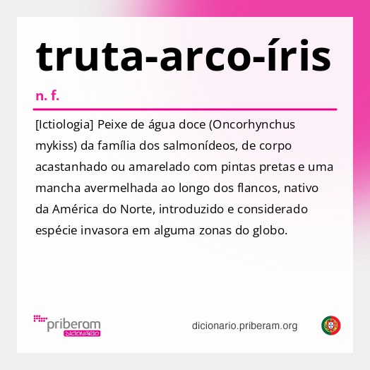 Significado de truta-arco-íris
