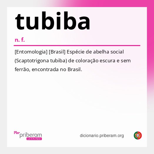Significado de tubiba