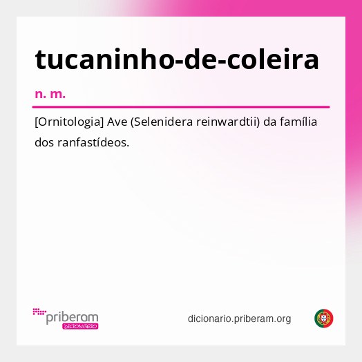 Significado de tucaninho-de-coleira