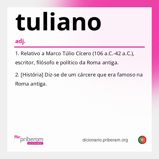 Significado de tuliano