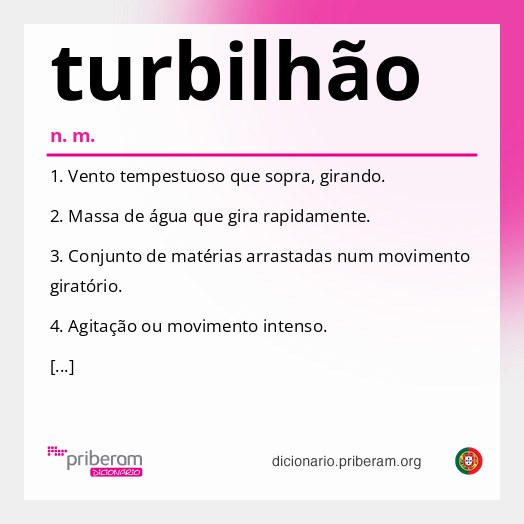 Significado de turbilhão