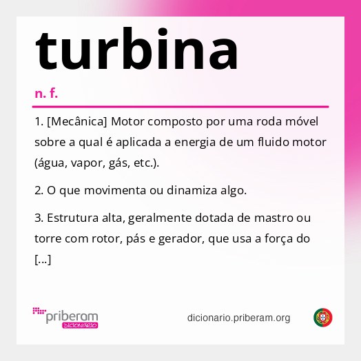 Significado de turbina