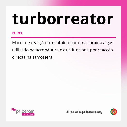 Significado de turborreator