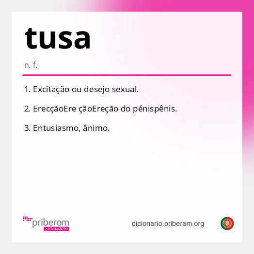 Significado de tusa