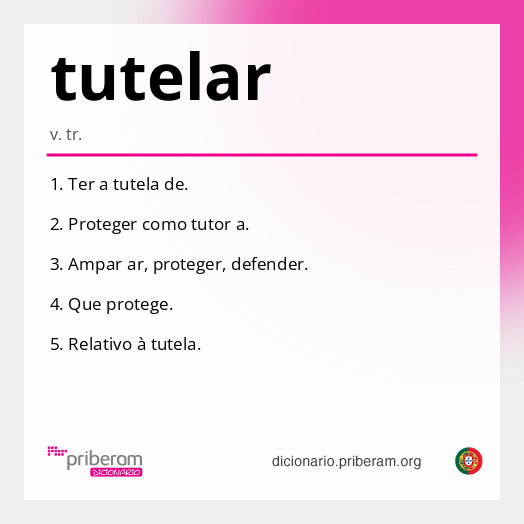 Significado de tutelar
