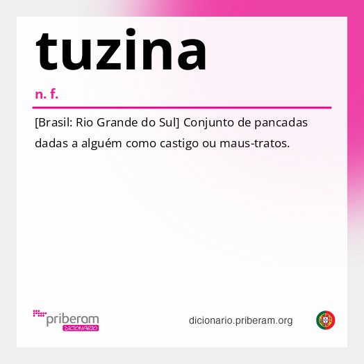 Significado de tuzina