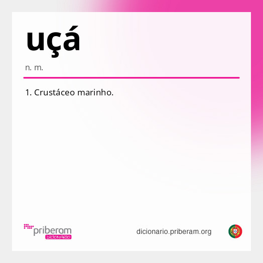 Significado de uçá