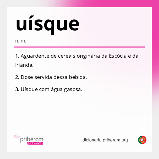 Significado de uísque