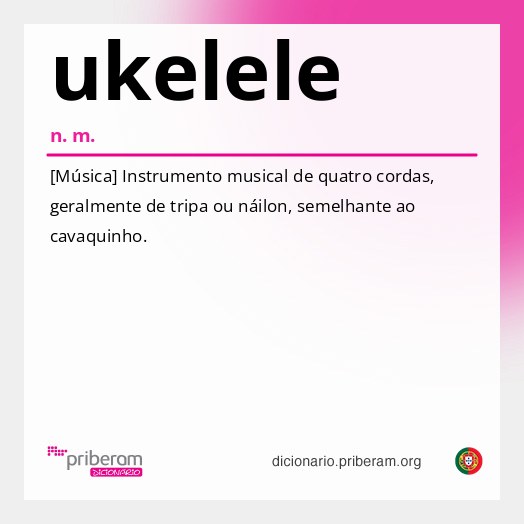 Significado de ukelele