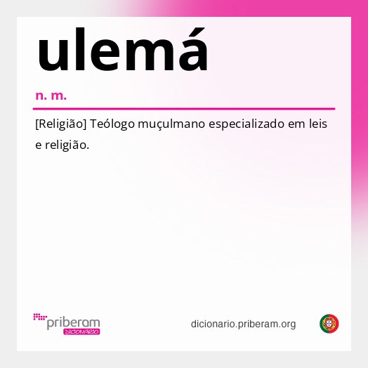 Significado de ulemá