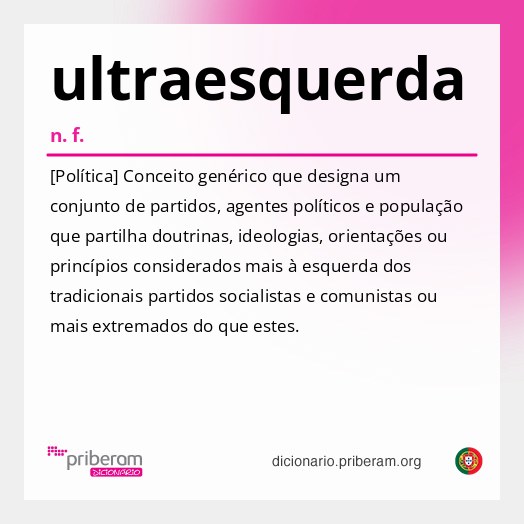Significado de ultraesquerda