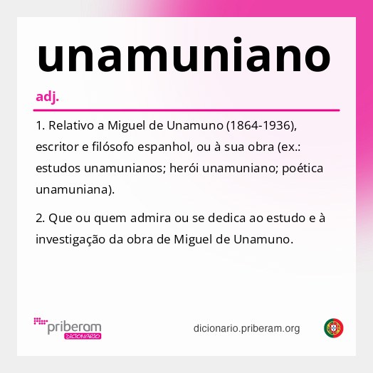 Significado de unamuniano