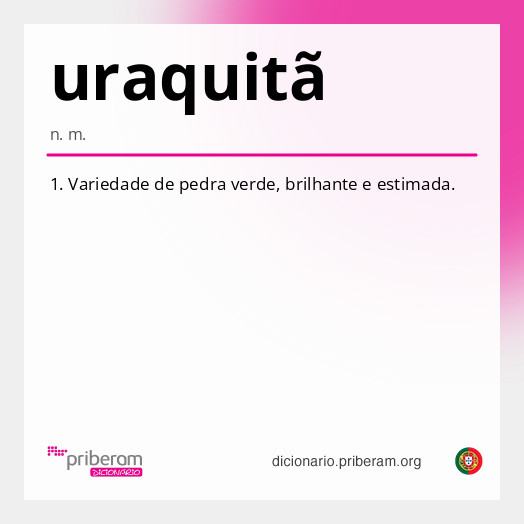 Significado de uraquitã