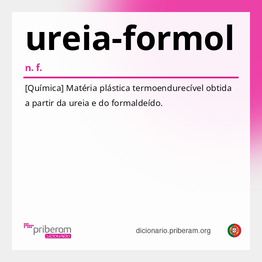 Significado de ureia-formol