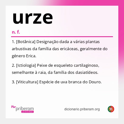 Significado de urze