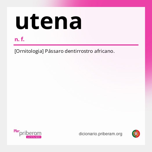 Significado de utena