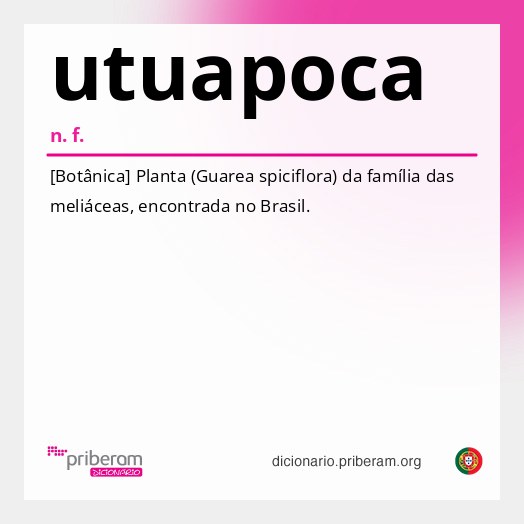 Significado de utuapoca