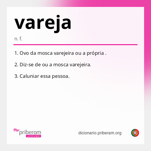 Significado de vareja