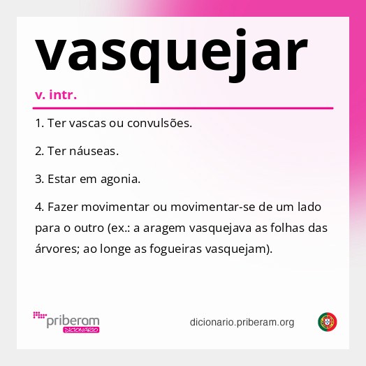 Significado de vasquejar