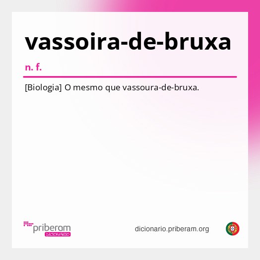 Significado de vassoira-de-bruxa