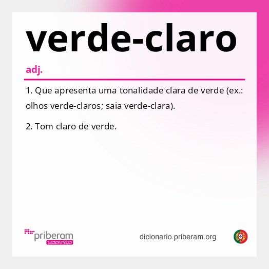 Significado de verde-claro