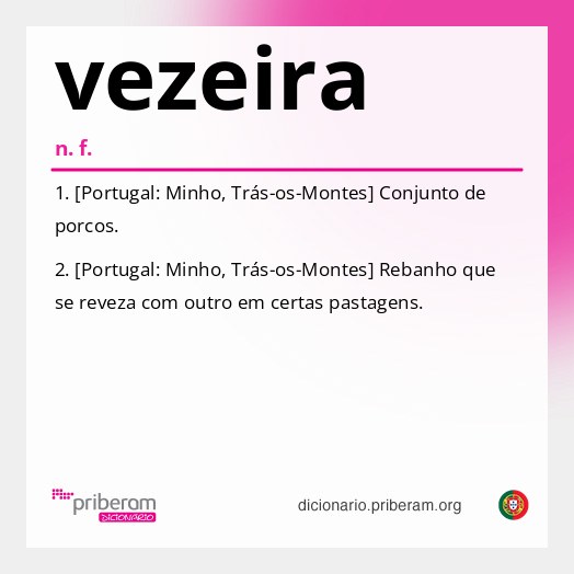 Significado de vezeira