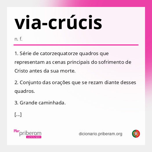 Significado de via-crúcis