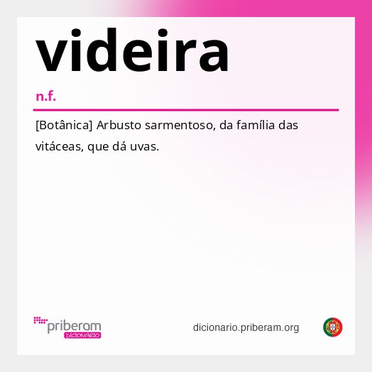 Significado de videira