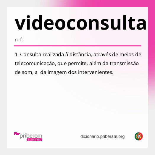 Significado de videoconsulta