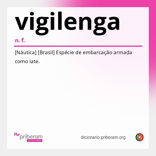 Significado de vigilenga
