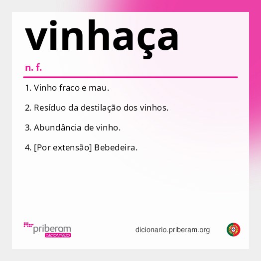 Significado de vinhaça