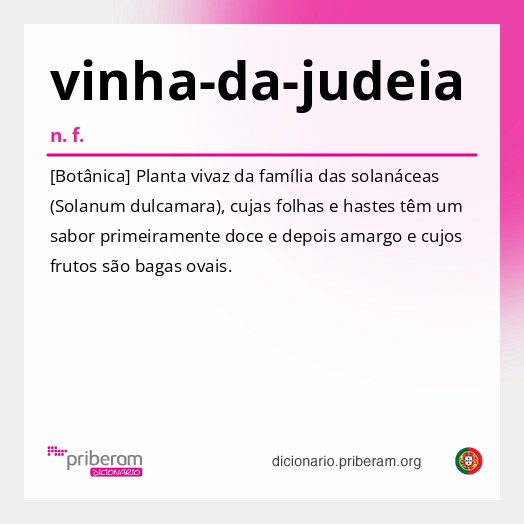 Significado de vinha-da-judeia