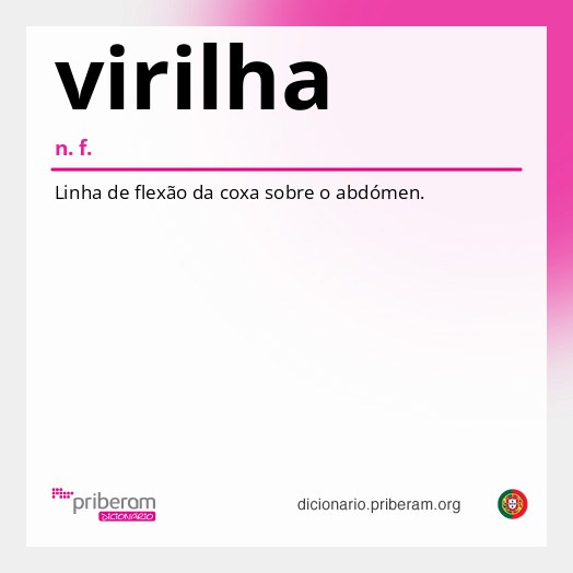 Significado de virilha