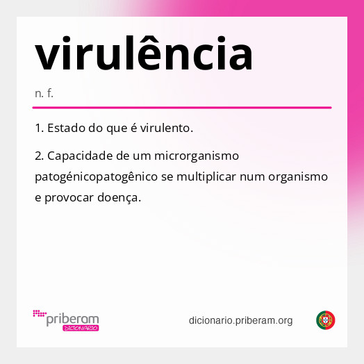 Significado de virulência