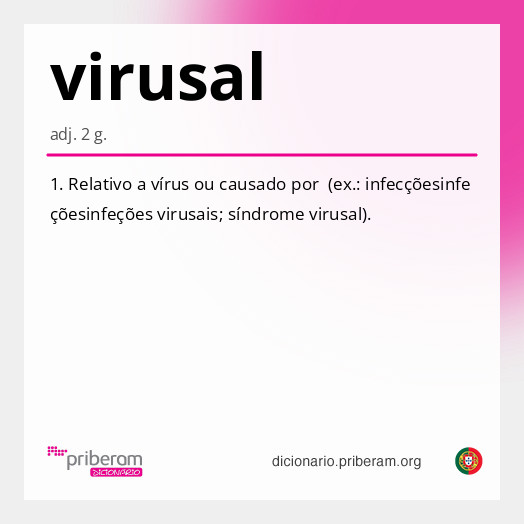 Significado de virusal