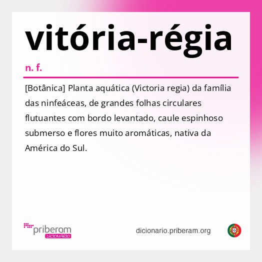 Significado de vitória-régia