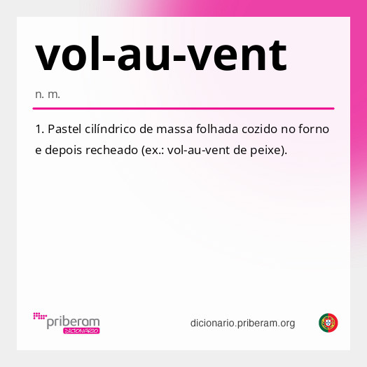 Significado de vol-au-vent