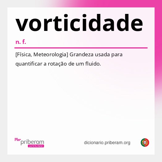 Significado de vorticidade