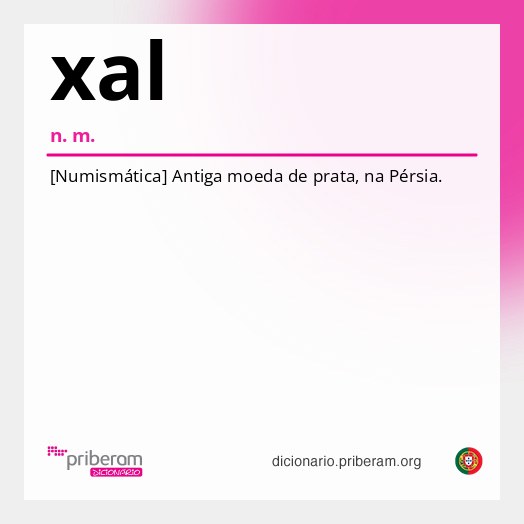 Significado de xal