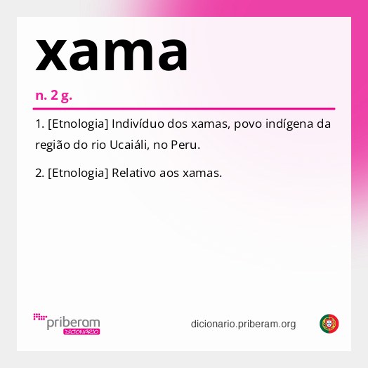 Significado de xama