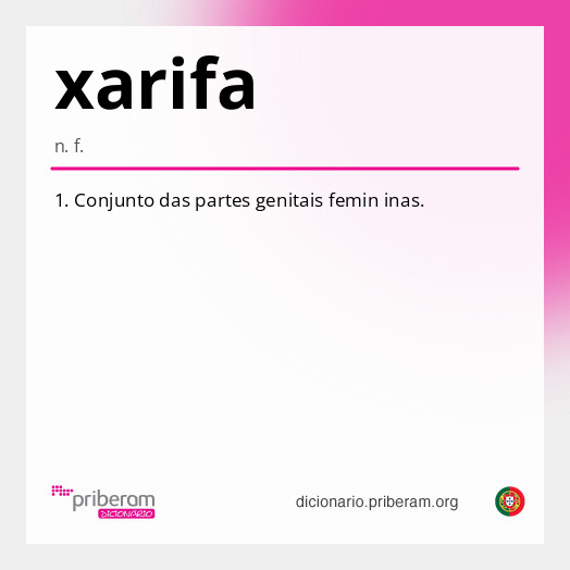 Significado de xarifa